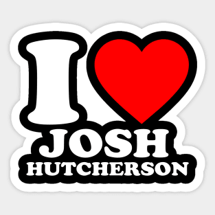 I Love Josh Hutcherson Movie TV Actor Sticker